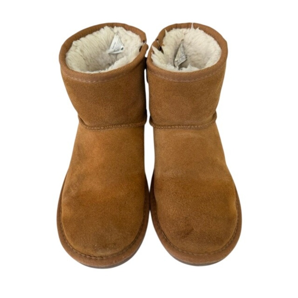 Koolaburra by UGG Kids Victoria Mini Chestnut Suede Boots Size 3